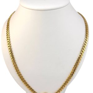 Chains Monaco chain , Hollow 10k zicornia Size 18''*6.2mm Weight 14gm
