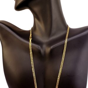 Chains 10k Solid gold Size 20''*2.6mm Weight 3.8gm