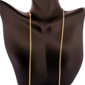 Chains Cuban link 10k Solid gold Size 20''*1.9mm Weight 3.8gm