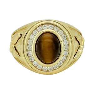 Rings Men 10k zicornia Size 12 Weight 12.5gm