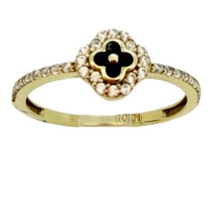 Rings Women 10k zicornia Size 7/2 Weight 1.2gm