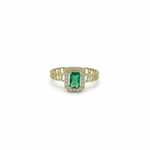 Rings Women 10k zicornia Size 7 Weight 1.6gm