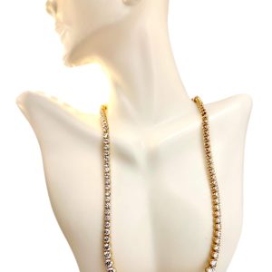 Chokers 10k zicornia Size 16'' Weight 28gm