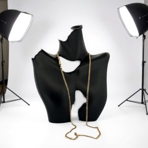 Chain 14 KT Solid gold Size 24''*2.6mm Weight 5.3gm