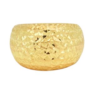 Rings Women 10k Hollow Size 6 Weight 2.5gm
