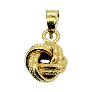 Pendants 10k Hollow Weight 0.5gm