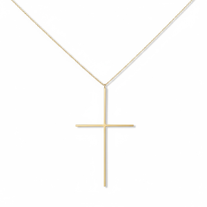 Chains cross 14 KT Size 16'' Weight 3.7gm