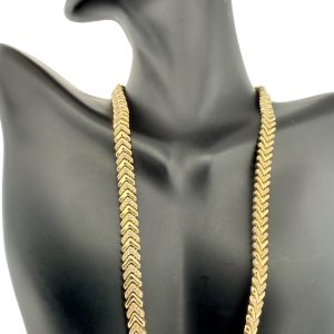 Chokers Hollow 10k zicornia Size 16'' Weight 25.2gm