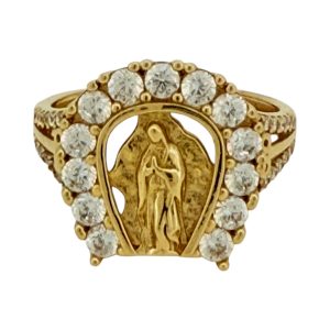 Rings Women Guadalupe 14 KT zicornia Size SIZE 7 3/4 Weight 3.9GM
