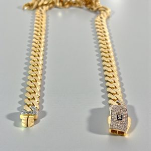 Chains Monaco chain 10k Hollow Size 22''*7.9mm Weight 21.7gm