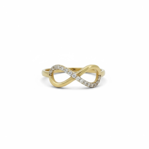 Rings Women 14 KT zicornia Size 6 3/4 Weight 1.4gm