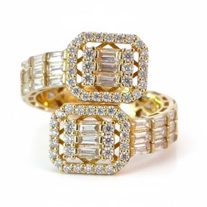 Rings Women 14 KT zicornia Size 8 Weight 6.3GM
