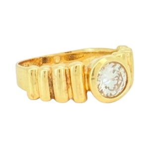 Rings Women 14 KT zicornia Size size 6 Weight 4gm