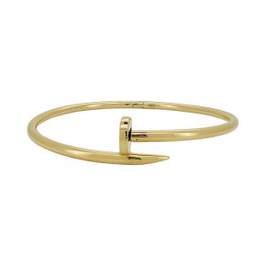 Bracelets Bangle 14 KT Hollow Size 16'' Weight 7.6gm