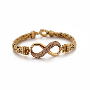 Bracelets Bizantino 10k Hollow Size 7''*4.7mm Weight 9.3gm