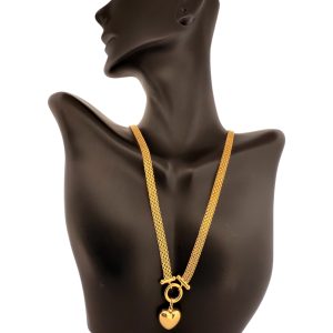 Chokers Bismark 14 KT Hollow Size 16'' Weight 7.7gm