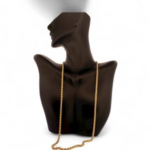 Chains Torzal 14 KT Hollow Size 20''*3mm Weight