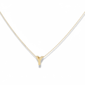 Chains letra Y 10k Hollow Size 18