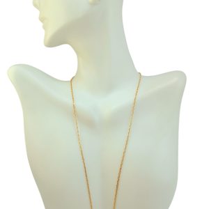 Chains 14 KT Hollow Size 20'' Weight