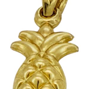 Pendants pineapple 14 KT Hollow Weight