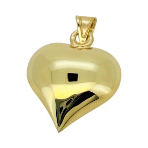 Pendants heart 14 KT Hollow Weight