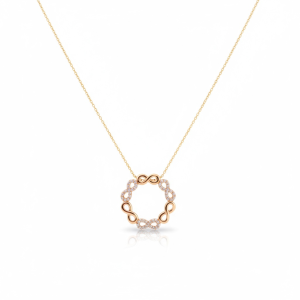 Chains 14 KT zicornia Size 15'' Weight