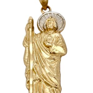 Pendants San judas 14 KT Solid gold Weight