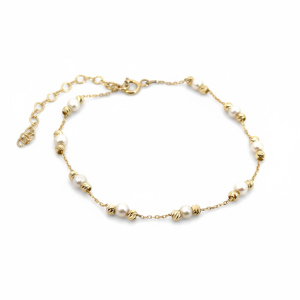 Bracelets 14 KT Hollow Size 7'' Weight