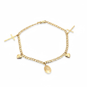 Bracelets 10k Hollow Size 7'' Weight