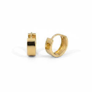 Earrings Crooked 14 KT Hollow