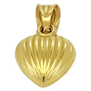 Pendants heart 14 KT Hollow Weight