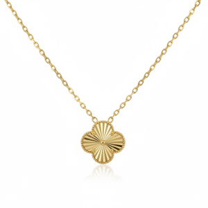 Chains Golden flower 10k Hollow 18''