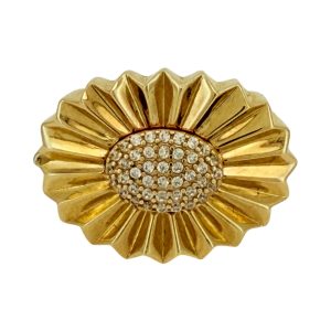 Rings Women Hollow 14 KT zicornia Size 8/2 Weight 5.2gm