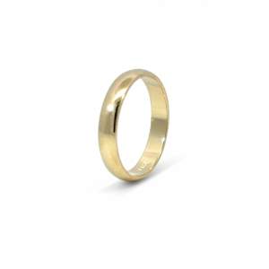 10K Solid Gold Men's Classic Wedding Band - Size 9
